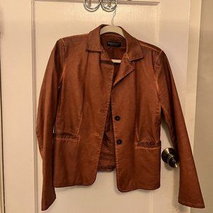 Bagatelle Faux Tan Leather Jacket